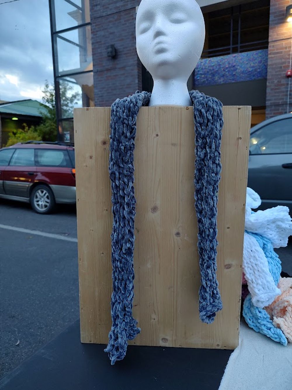 The Stonewashed Cloud Scarf