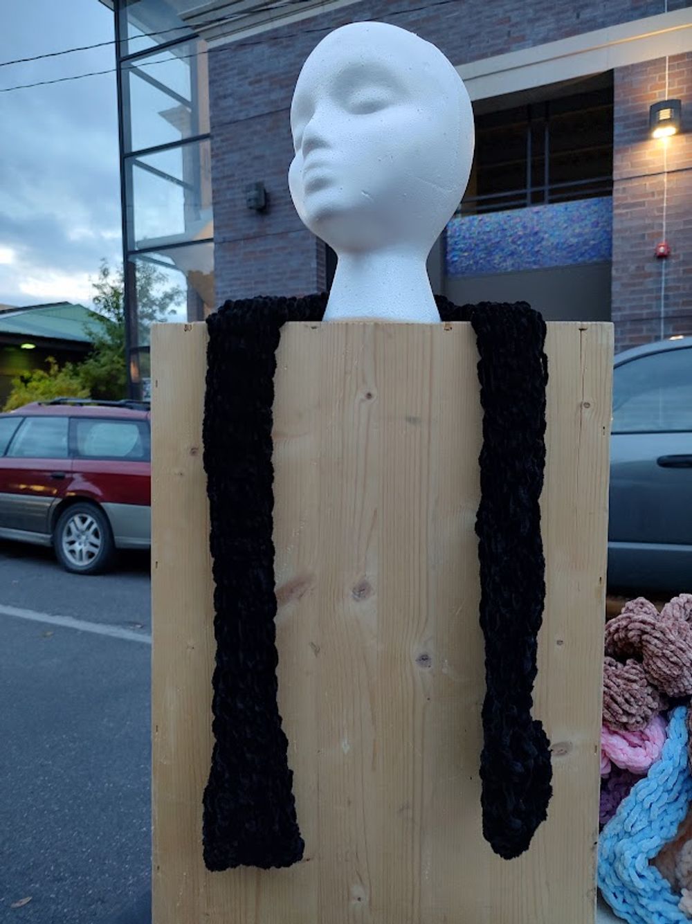 The Onyx Cloud Scarf