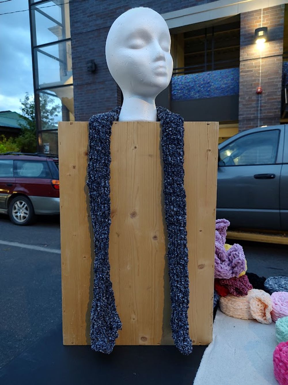 The Noir Cloud Scarf