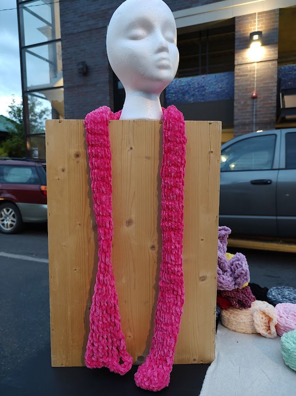 The Flamingo Glow Scarf
